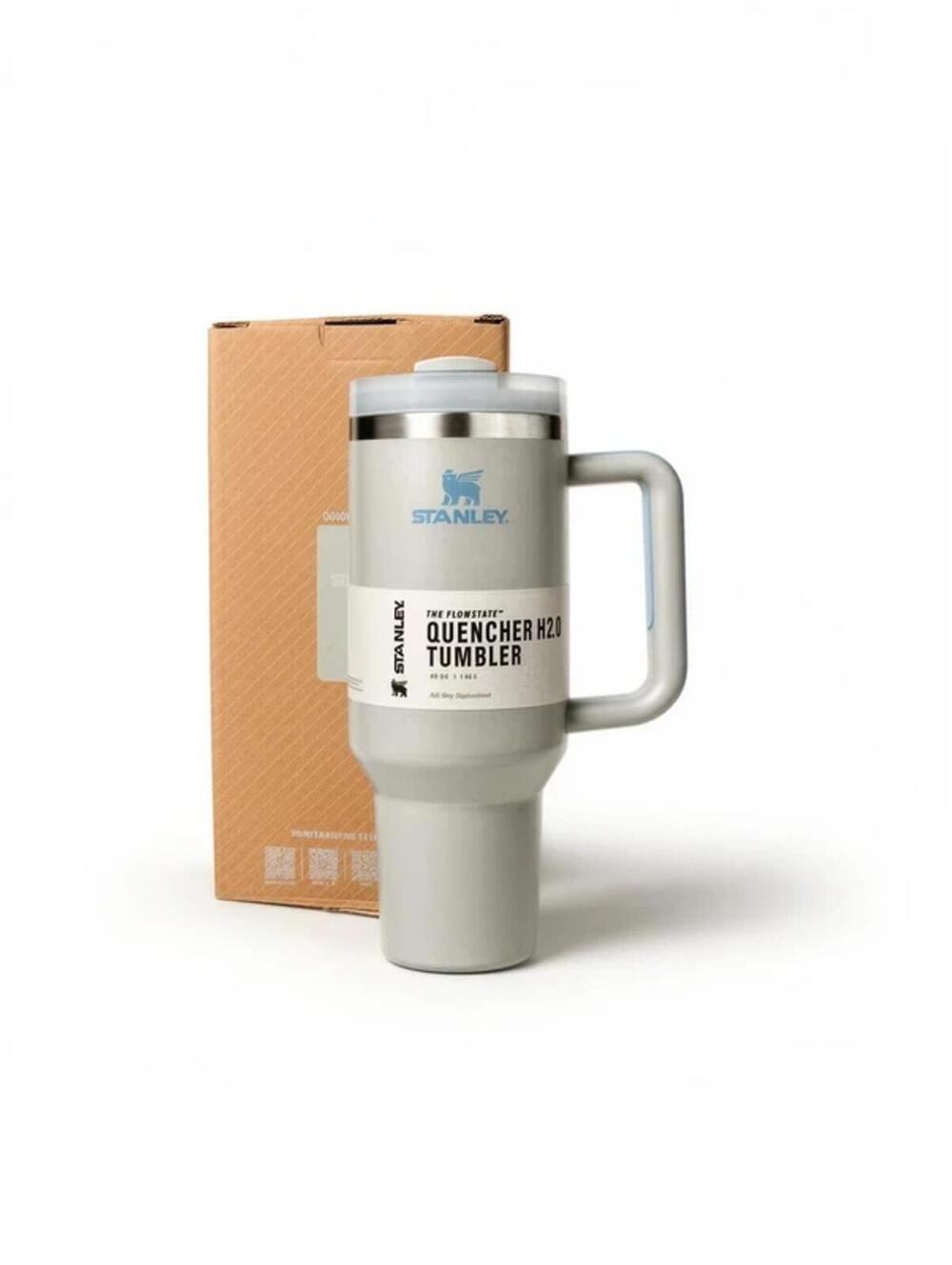 Stanley H2.0 Flowstate Tumbler 40oz - Grey/blue